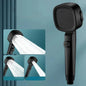 High Pressure Shower Head Water Saving 3-Modes Shower Heads Adjustable Water Massage Sprayer Home Bathroom Accessories